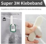 JS Self Adhesive Hooks Extra Strong Wall Over Door Hangers 3kg-5kg view 4