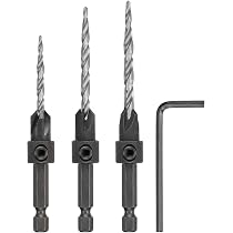 DeWalt DW2535 Countersink Set - 3 Piece