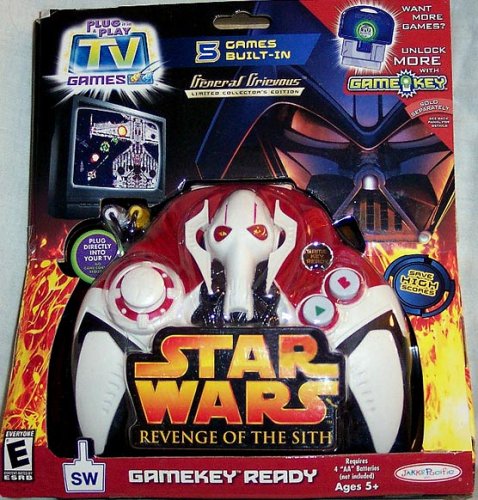 Star Wars Revenge of the Sith General Grievous Plug it in & play TV Game