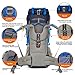 MOUNTAINTOP 70L Internal Frame Backpack Camping Backpacking Hiking Backpack for Men Women with Rain Cover,Sky Blue