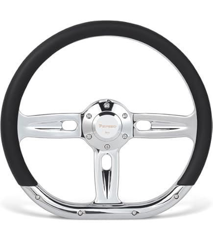 Amazon.com: Billet Specialties Steering Wheel 14in D-Shape Victory