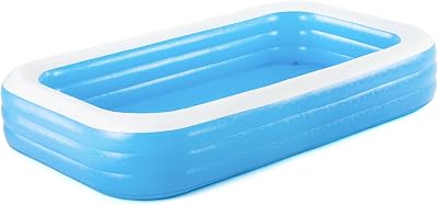 Bestway Family Paddling Pool Inflatable Kids Pool 1161L 3.05m x 1.83m x 56cm