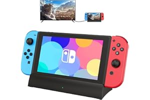 RuntoGOL TV Docking Station for Switch-4K 1080P HDMI Output/USB-C Port/USB 3.0 Port,Replacement for Official Switch Dock(Only Dock)