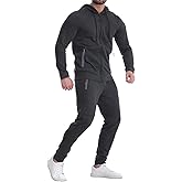 RYLY rexperformance Mens Tracksuit 2 Piece Set Casual Sweatsuits Full Zip Track Suits Jogging Athletic Suit Sets