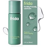 Frida Fertility Lubricant, Conception-Friendly Water Based Lube, 1.7 Fl Oz | Sperm &amp; pH Balance Safe, Hydration, Stain Free and Non-Sticky, 1.7 Fl Oz