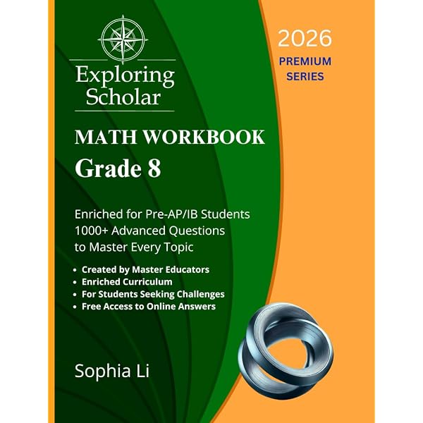 Grade 9 Math Workbook Exploring Scholar (2026) Premium Series