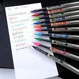 uni-ball UB-157E Rollerball Pen 0.7mm Pack of 10 One of Each Colour view 3