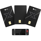 ELLIPAL X Card Crypto Wallet Pack of 3 &ndash; Cold Wallet for Bitcoin, Ethereum, XRP, NFTs &amp; 10,000+ Tokens &ndash; NFC Hardware Wallet for Cold Storage