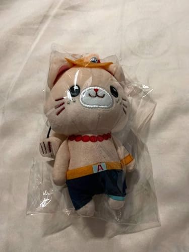 One Piece ワンピース アイマスク付きぬいぐるみキーホルダー エース ホビー 通販 Amazon Co Jp