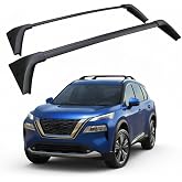Roof Rack Cross Bars for Rogue 2021 2022 2023 2024 2025 2026 Black, Compatible with Factory Luggage Rack Upright Poles, US Stock
