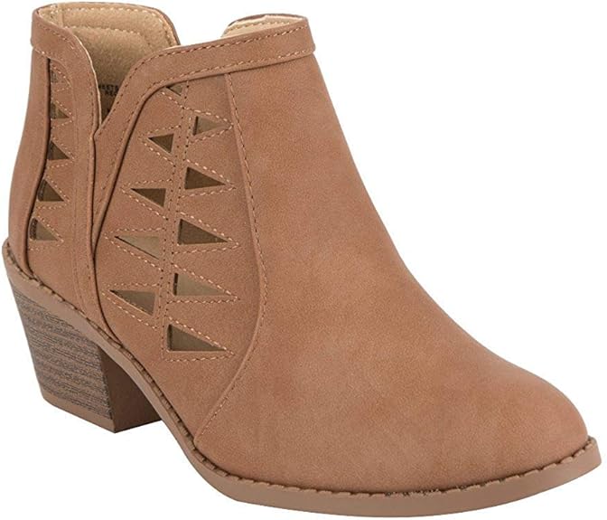 tan booties