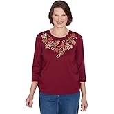 Alfred Dunner Women's Classics Knit Top