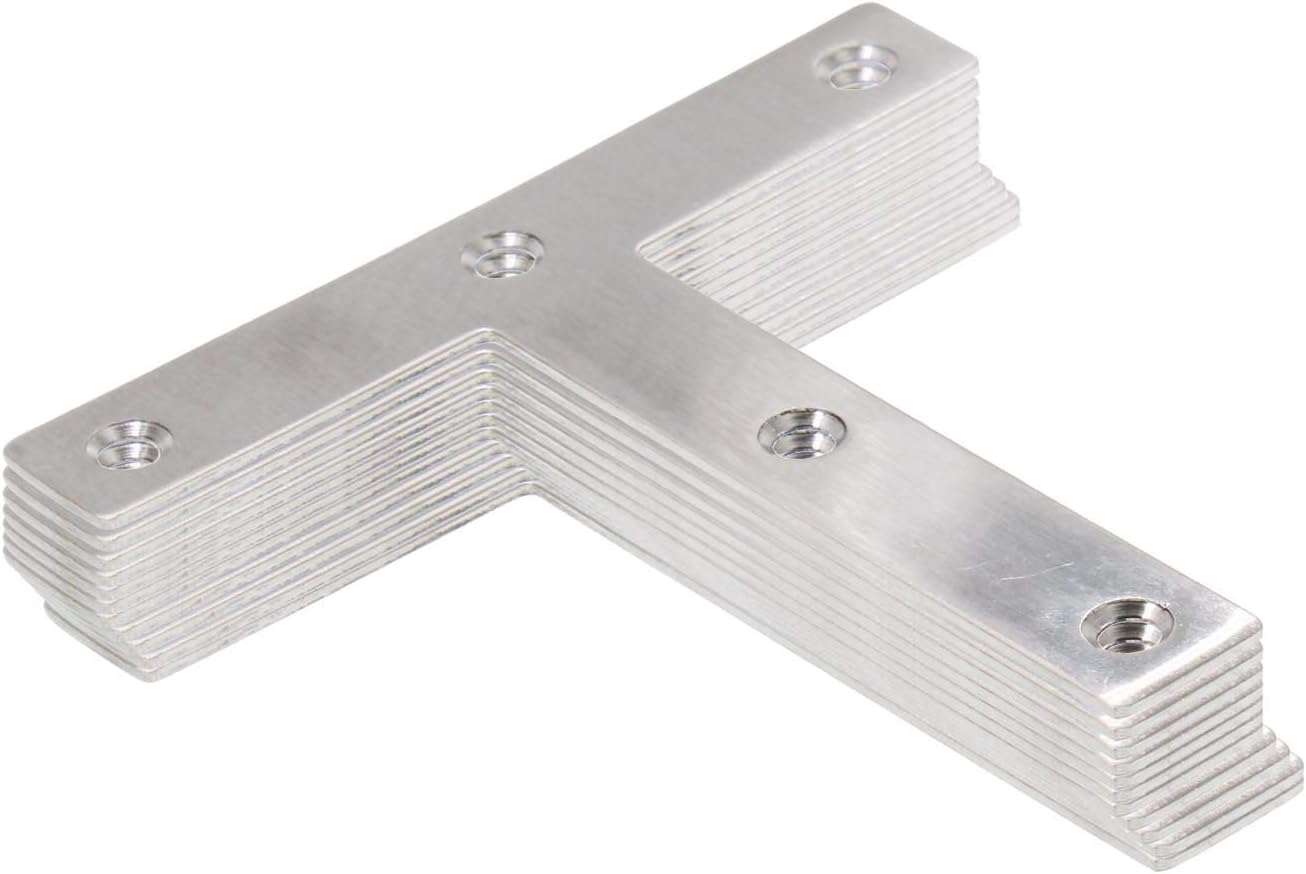 Stainless Steel Mending Bracket Plate ULIFESTAR T Type Mending Plate,Flat Repair