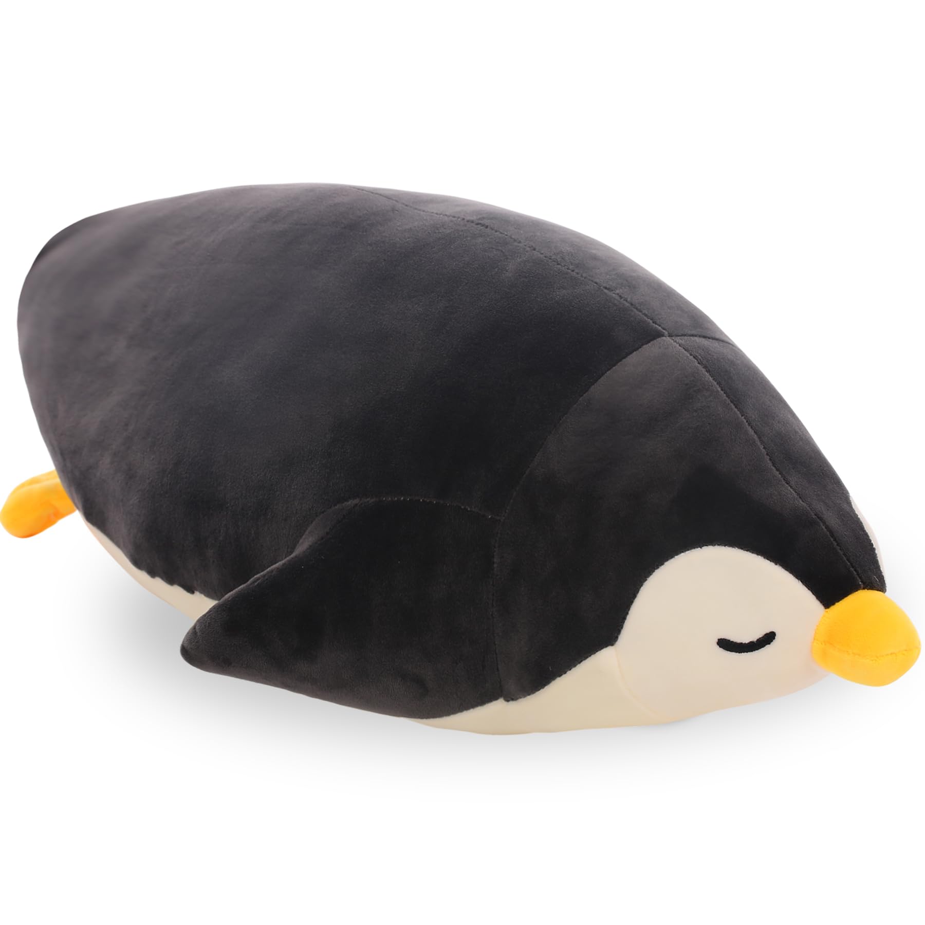 Photo 1 of DENTRUN Penguin Stuffed Animals Bulk, Cute Penguin Plush Doll Play Toys for Kids Girls Boys Adults Birthday Xmas Halloween Present Adorable Soft Plushies, 12.20/18.11/22.44/25.98 Inchs, Blue, Black