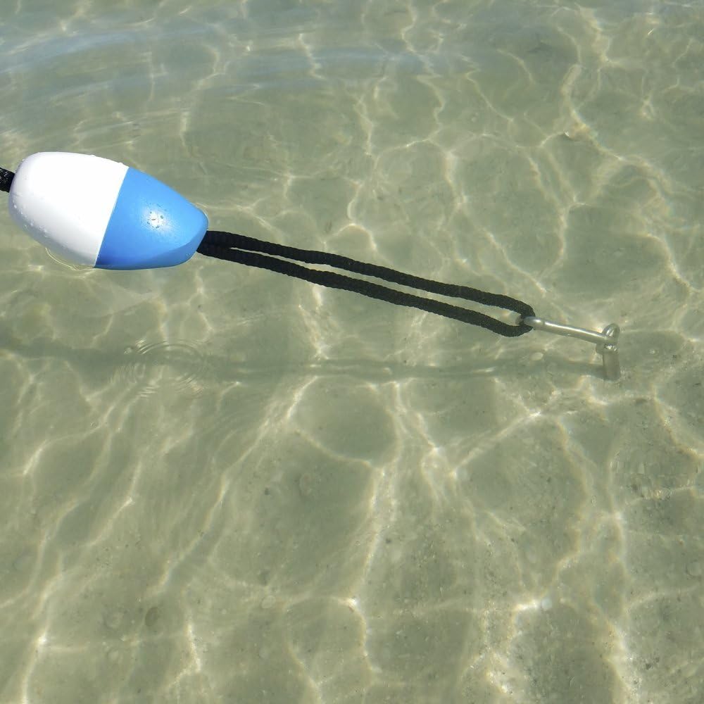 SandShark Lite 18" Sand Anchor, Tested & Proven to Hold Watercraft Secure, Auger to The Beach or Sandbar for Jet Ski, PWC, Pontoon, Kayak, Canoe (Stainless Steel) 18 in w/Padded Case (No Bungee Line) : Sports & Outdoors