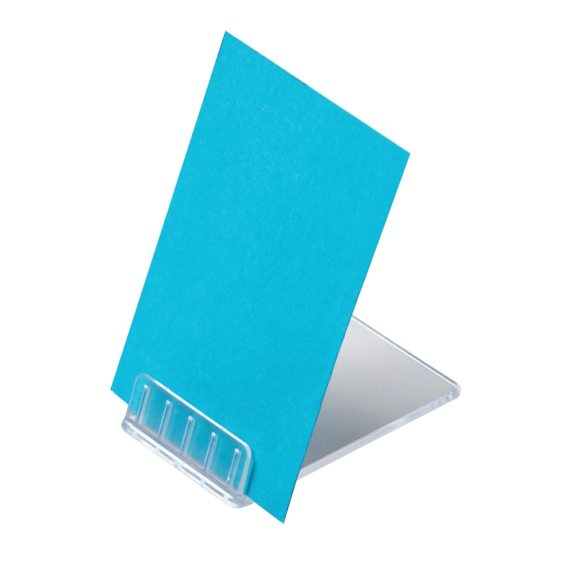 Deflecto® Angled Table-Top Sign Holder, 2 3/8