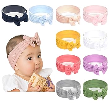 baby girl nylon headbands