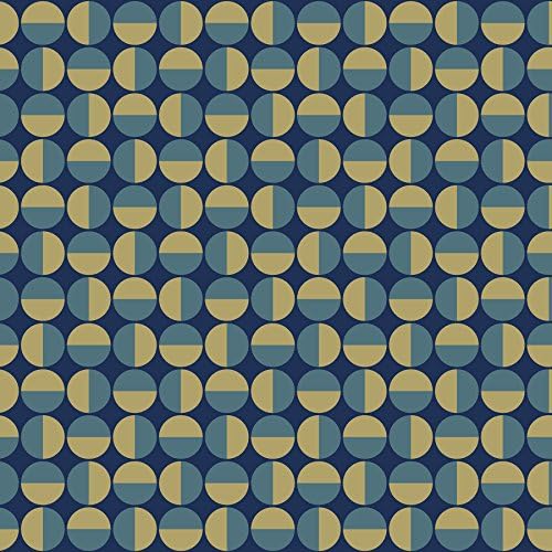 Wall Vision WV1774 Vertigo Geometric Wallpaper, Teal