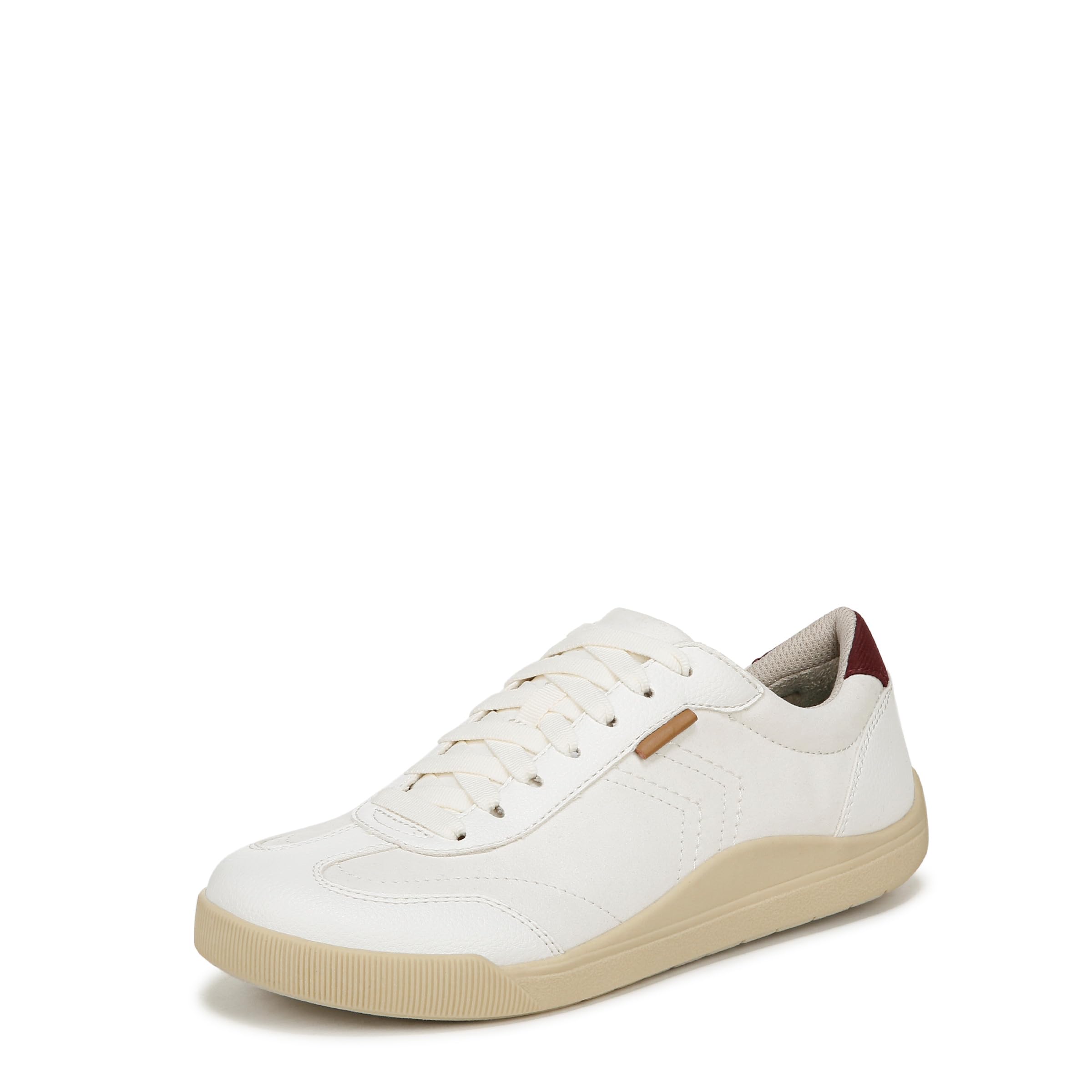 Photo 1 of Dr. Scholl's Shoes Women's Be True Lace Up Sneaker Sneaker Off White Microfiber 10 M