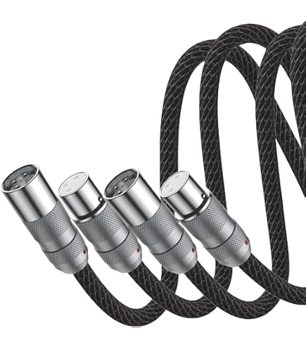 Amazon.com: AudioQuest - Red River (XLR, 1.0m) : Musical Instruments