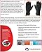 Thermoskin Premium Arthritic Gloves, Black,Thermoskin Premium Arthritic Gloves Pair, Black, Relieves Arthritic Pain in Fingers and Hand, Size Small