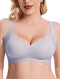 Gailife Scalloped Lift Bras for Women Soft Push Up