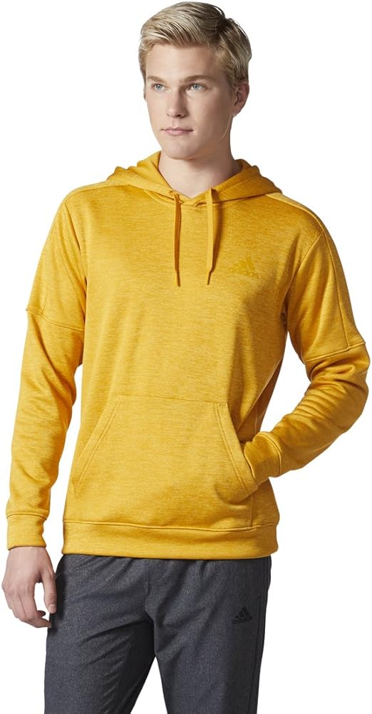 adidas men's team issue fleece pullover hoodie