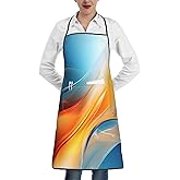Weiscode Chef Bib Aprons with Pockets for Women Men Kitchen Baking Cooking BBQ Grilling