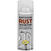 Rust-Oleum Stops Rust Corrosion Inhibitor Spray, Clear Anti‑Rust Coating for Metal, Long‑Lasting Moisture Barrier, Indoor/Outdoor Waterproof Protection for Tools, Automotive &amp; Equipment, 10.25 oz