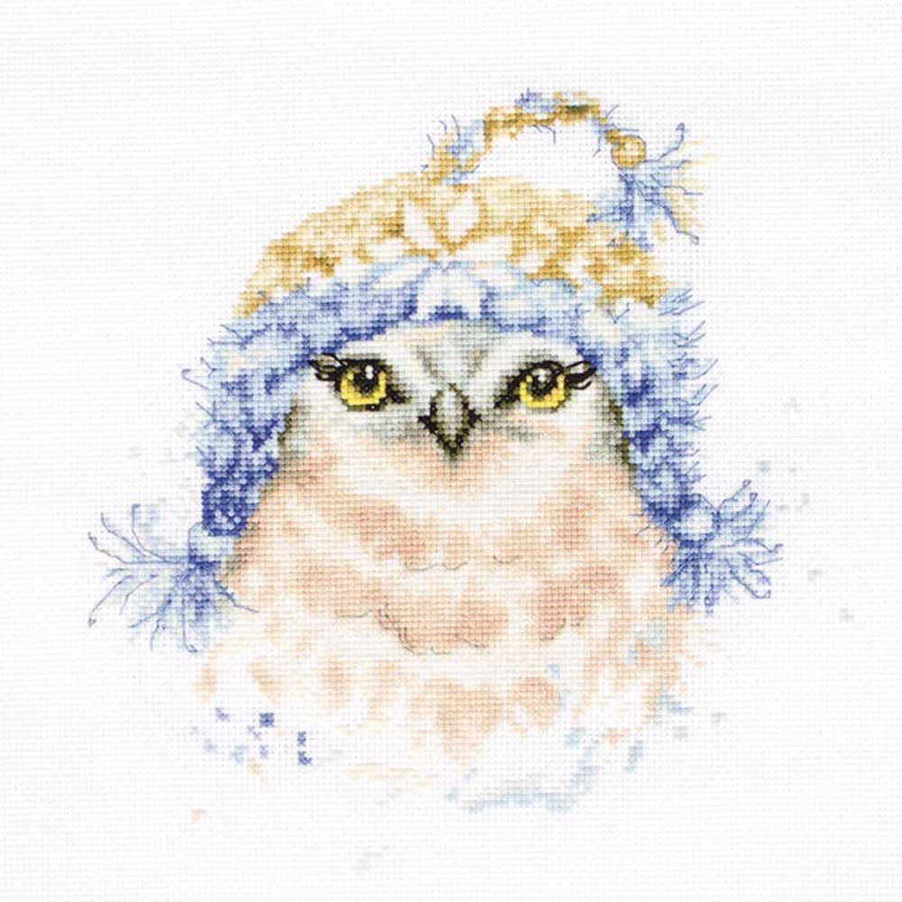 Luca-S Cross Stitch Kit, Cotton, Multicoloured, 19x18,5cm