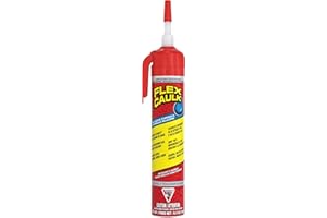 Flex Caulk, Silicone, Waterproof & Weatherproof Sealant, Strong, Indoor, Outdoor, Bath, Kitchen, Shower, Sink, Window, Basebo