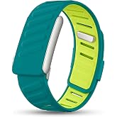 ORKS Silicone Sport Band Compatible with Whoop 5.0 Band Strap Men Women, Breathable Sport Adjustable Waterproof Replacement Wristbands Straps for Whoop 5.0 Silicone Bands