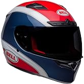 Bell Powersports Qualifier DLX MIPS Classic Gloss Navy/Red Large