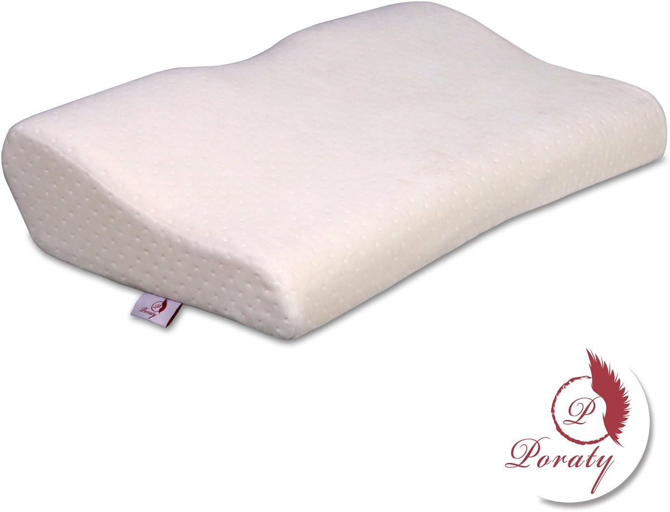 Poraty New Bed Pillow, Memory Foam Contour Pillow