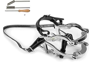 Equinez Tools Budget Climax 4000 Series Speculum, with Wood Float, Hand Crafted, Dental, Equine