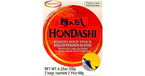 (2 Packs) Ajinomoto - Hon Dashi Bonito Soup Stock 4.23 Oz. (804551696589)