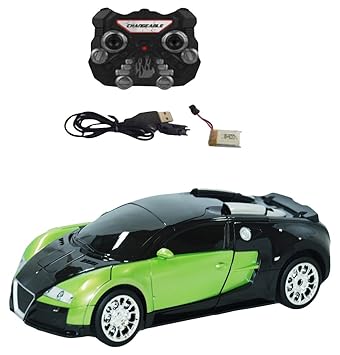 bugatti transformer remote control car