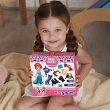 MAGDUM Magnetic Dress Up Doll 23pc Set 56 Outfits Girls Creative Fashion Toy view 6