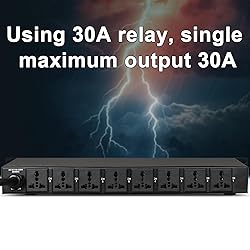 Depusheng 10 Outlet Power Conditioner 10 Amp 2000w