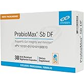XYMOGEN ProbioMax Sb 35B - 35 Billion CFU Probiotic Supplement with Lactobacillus & Bifidobacterium lactis HN019 - Probiotics for Digestive Health - Formerly ProbioMax Sb DF (30 Capsules)