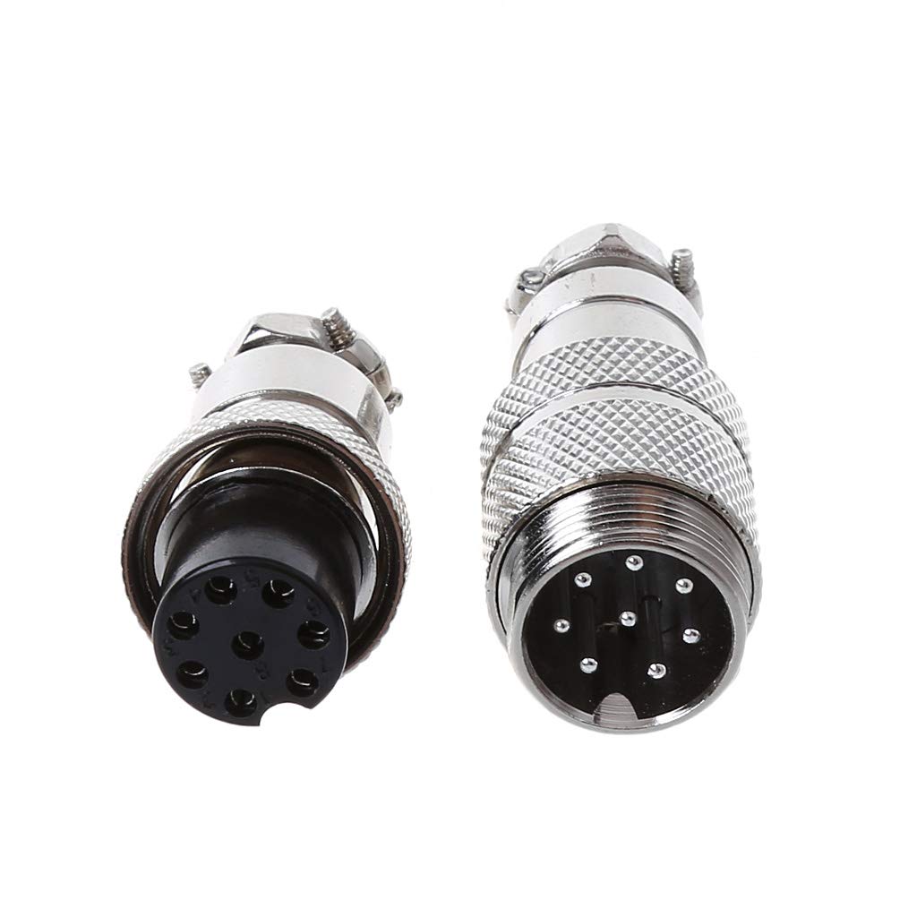 Buwei Gx16 Butting Aviation Male Connector Female Plug 2/3/4/5/6/7/8 Pin