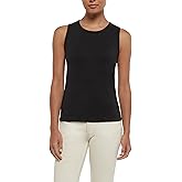 Three Dots Womens Crew Neck Tank