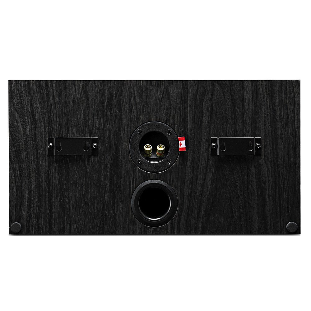 Fluance Signature HiFi 2-Way Bipolar Surround Speakers for Wide Dispersion Surround Sound in Home Theater Systems - Black Ash/Pair (HFBP)