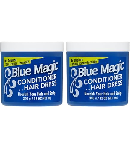 Amazon.com: Blue Magic Conditioner Hair Dress, The Original, 12oz : Beauty  & Personal Care