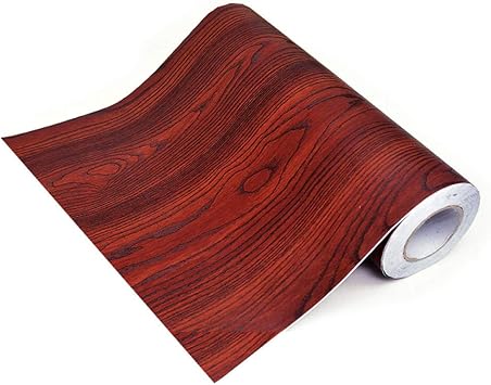 Imitación de renovación de grano de madera puerta de escritorio