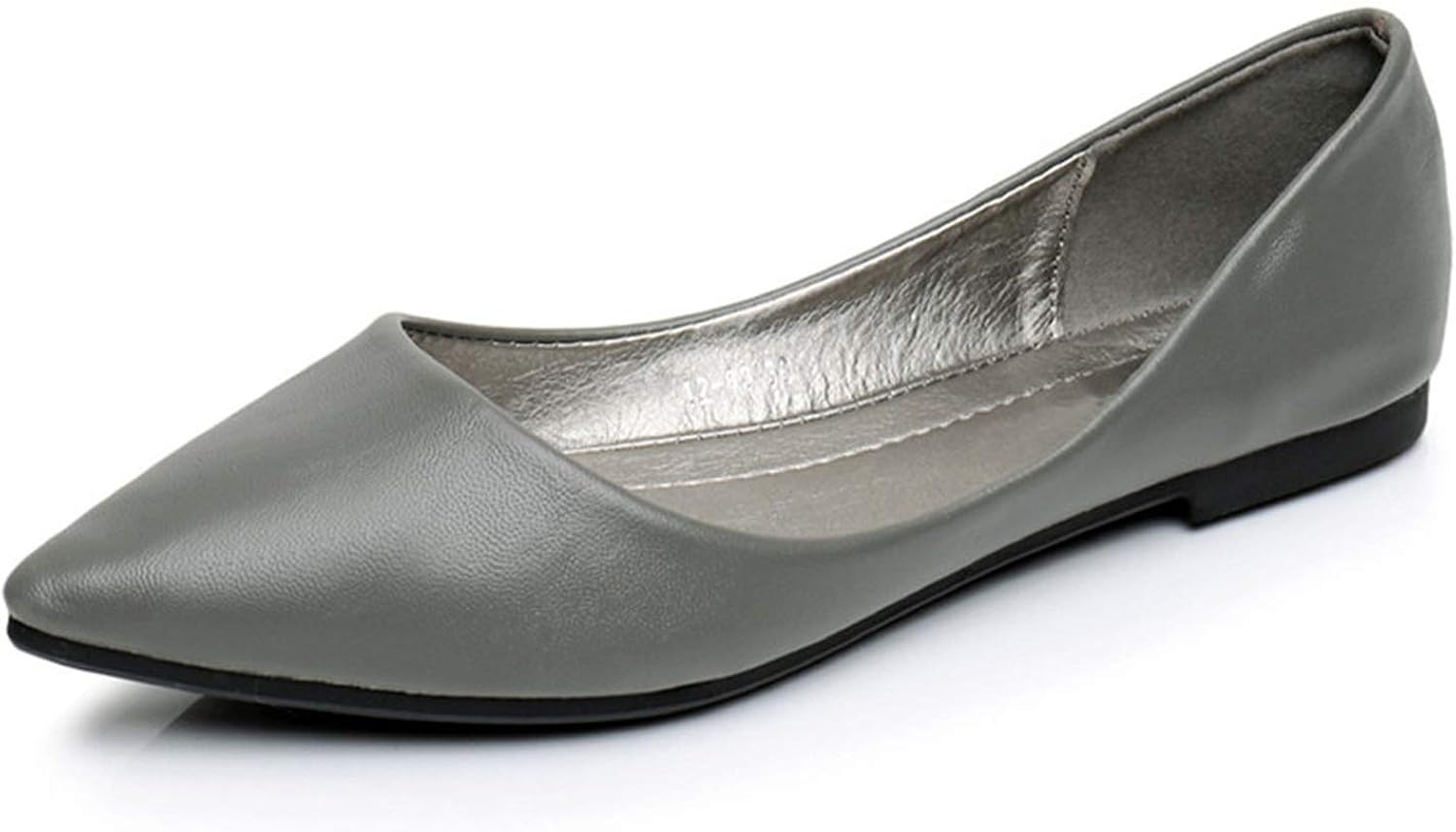 gray leather shoes womens