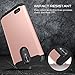 LG Stylo 3 Case, LG Stylo 3 Plus Case, LK [Gladiator Series] Shock Absorption Hybrid Armor Defender Protective Case Cover for LG Stylo 3 / LG Stylo 3 Plus (Rose Gold)