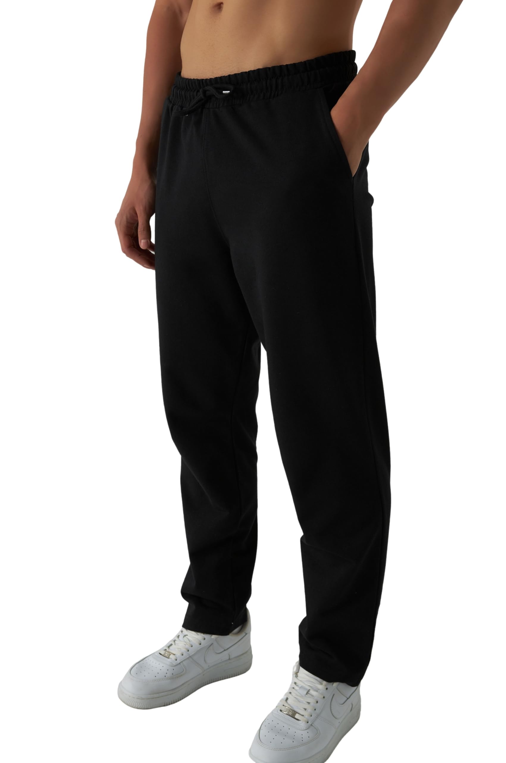 ROSS CAMP Jogginghose Herren – Sporthose Lang Baumwolle, Freizeithose Trainingshose, Sweatpants Jogger, Laufhose Breite Modern