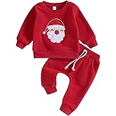 Engofs Toddler Baby Boy Halloween Outfit Pumpkin Crewneck Sweatshirt Pants Set Fall Winter Clothes