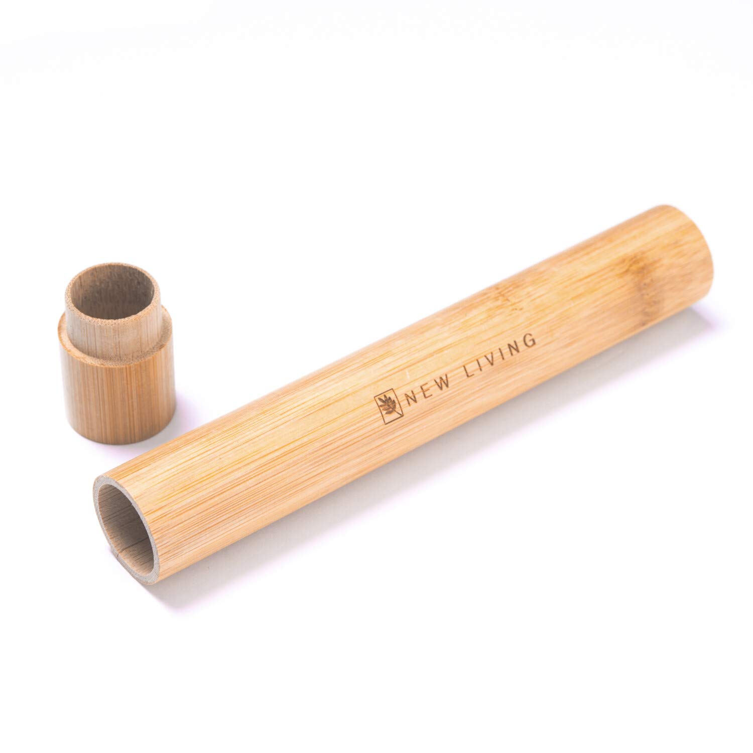 Bamboo Toothbrush Holder | Bamboo Toothbrush Carry Case | Toothbrush Case | Biodegrade Eco Product | 21cm Natural Product